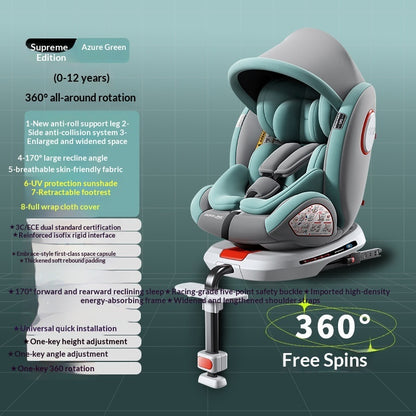 Dedicated Car Seat For Babies The Ultimate In-car Parenting Gadget
