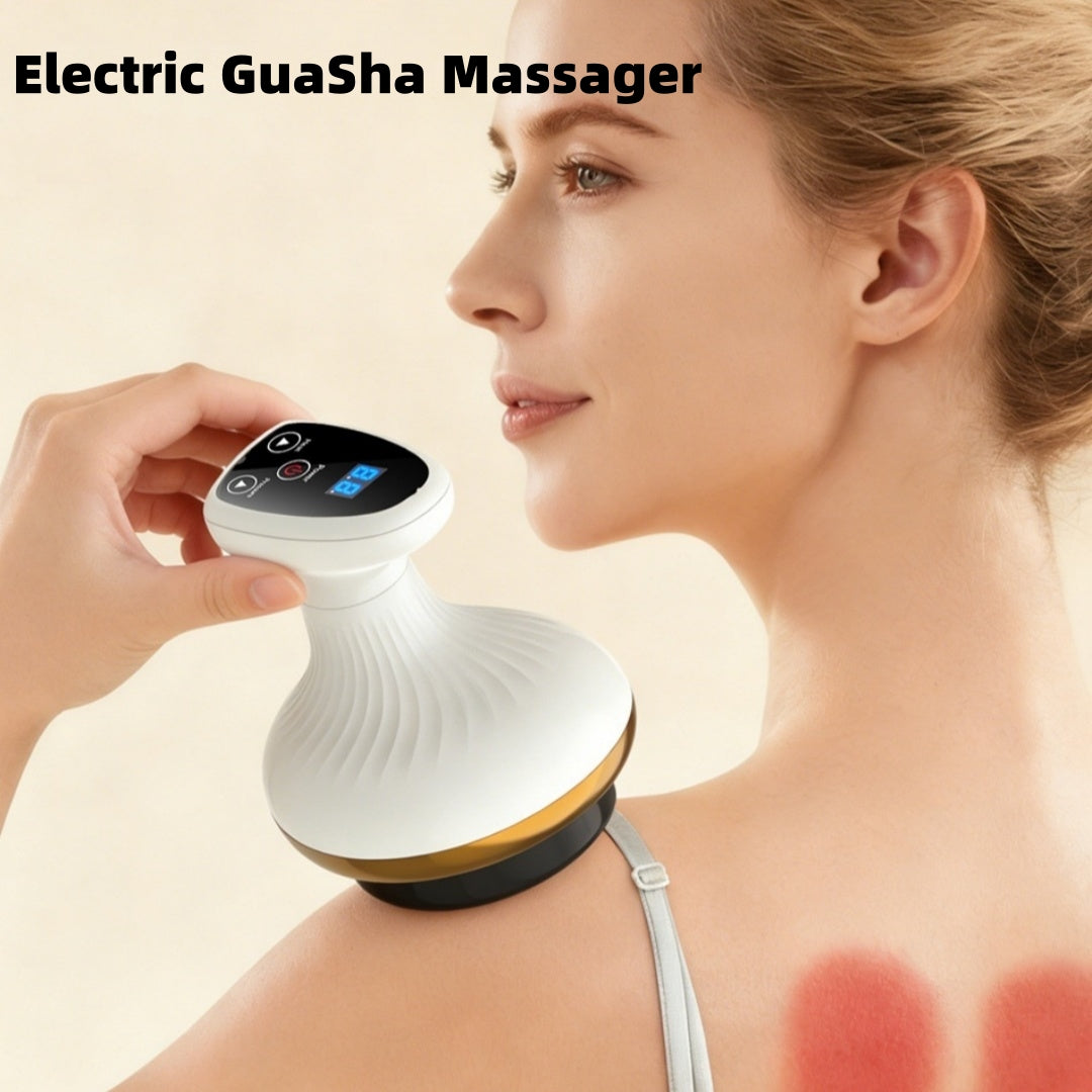 Electric gua sha massager