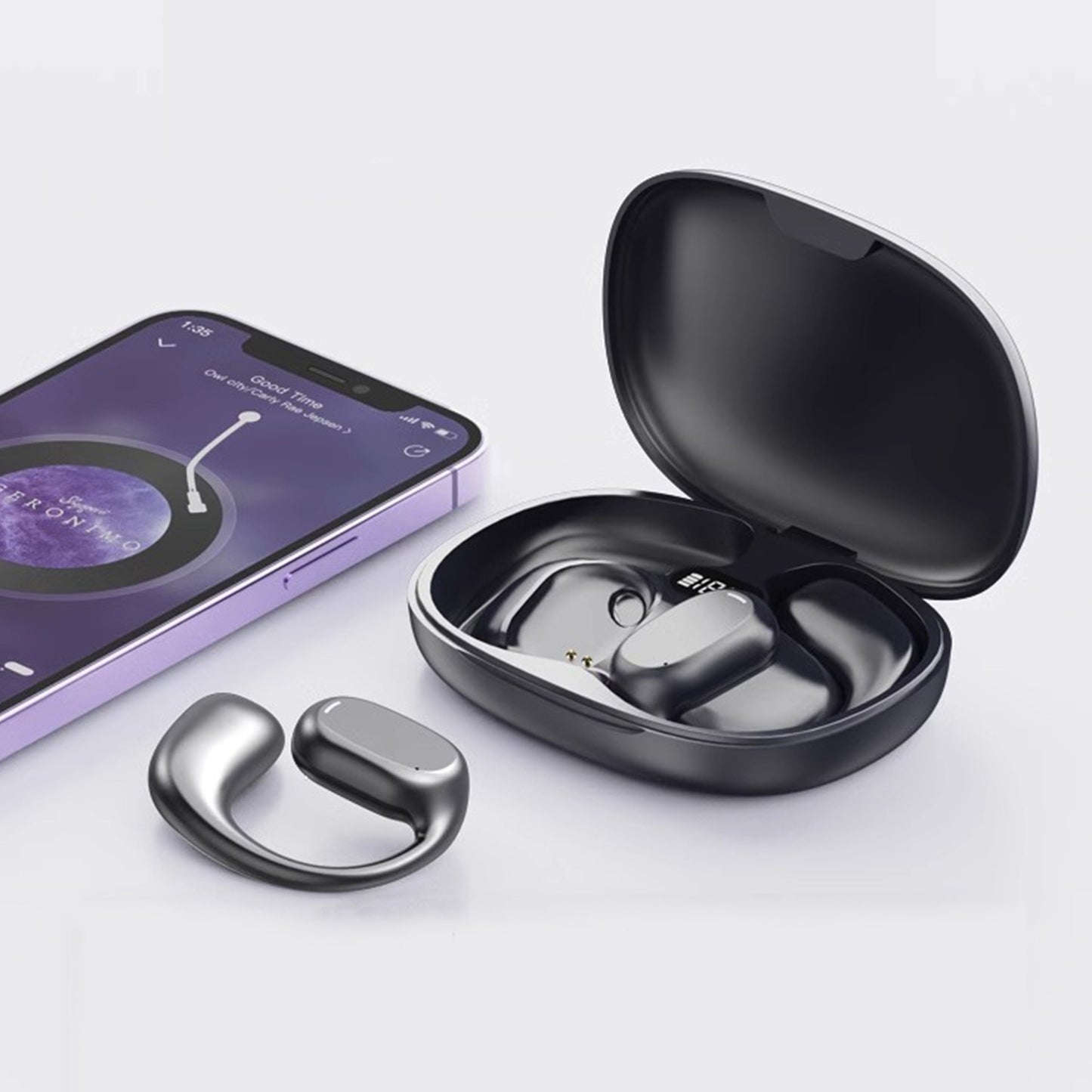 Wireless Bluetooth Headset Ear Mounted Long Endurance