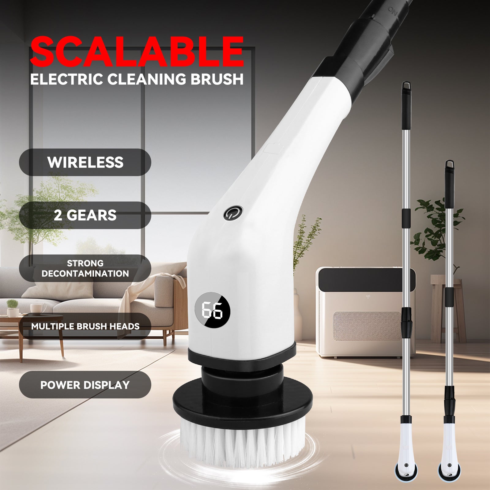 electric bathroom cleaning brush