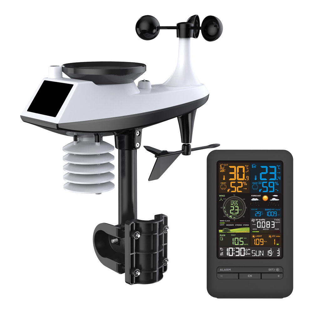 Graffiti WiFi Smart Weather Station Alarm Clock