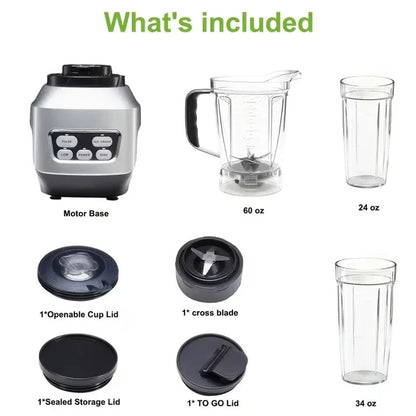 Smoothie Blender, Countertop Blenders for Kitchen