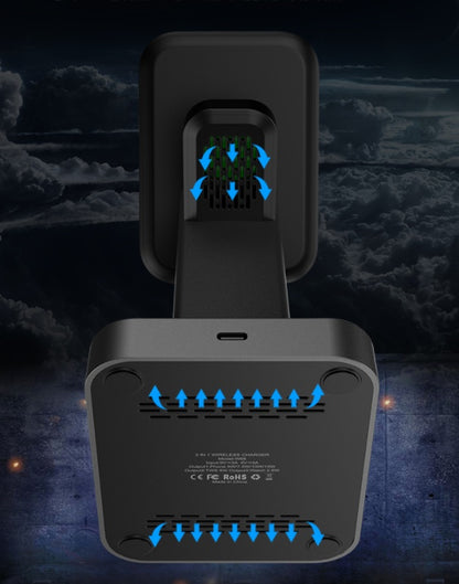 Compatible with Apple, Three-in-one Wireless Charger
