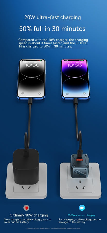 20W Charging Plug A C Port Fast Charge Armor Charger