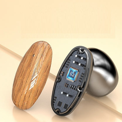 M35 Wood Grain TWS Bluetooth Headset