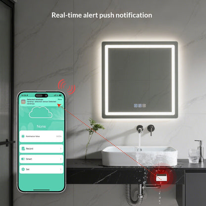 Outdoor rainfall sensor